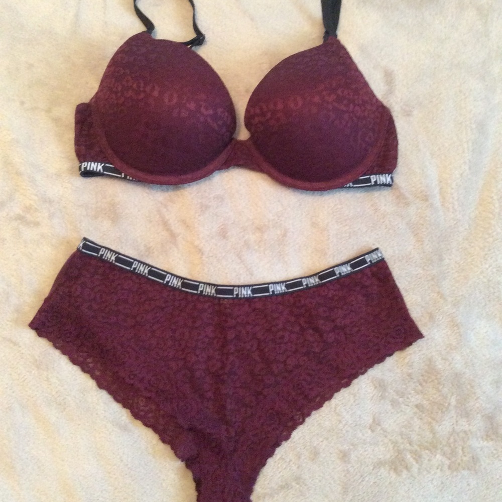 Leopard Lace Bra Set